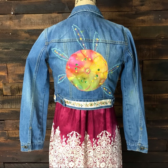 Old Navy Awesome Denim Jacket - Picture 5 of 8